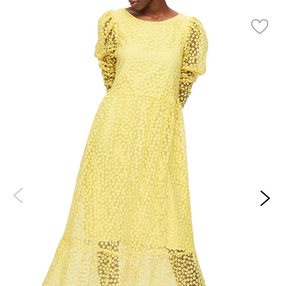 NWT EDITORIAL SELECTED LACE DRESS - Picture 1 of 6